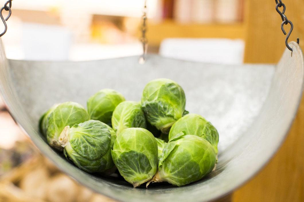 Roasted Brussels Sprouts with Bacon