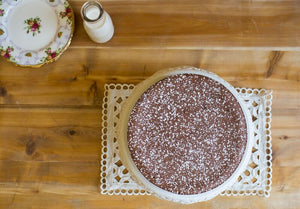 Flourless Chocolate Espresso Hazelnut Torta