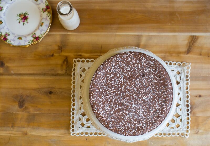 Flourless Chocolate Espresso Hazelnut Torta