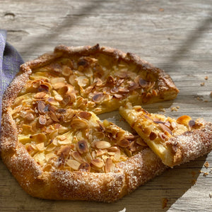 Rustic Pear Almond Tart